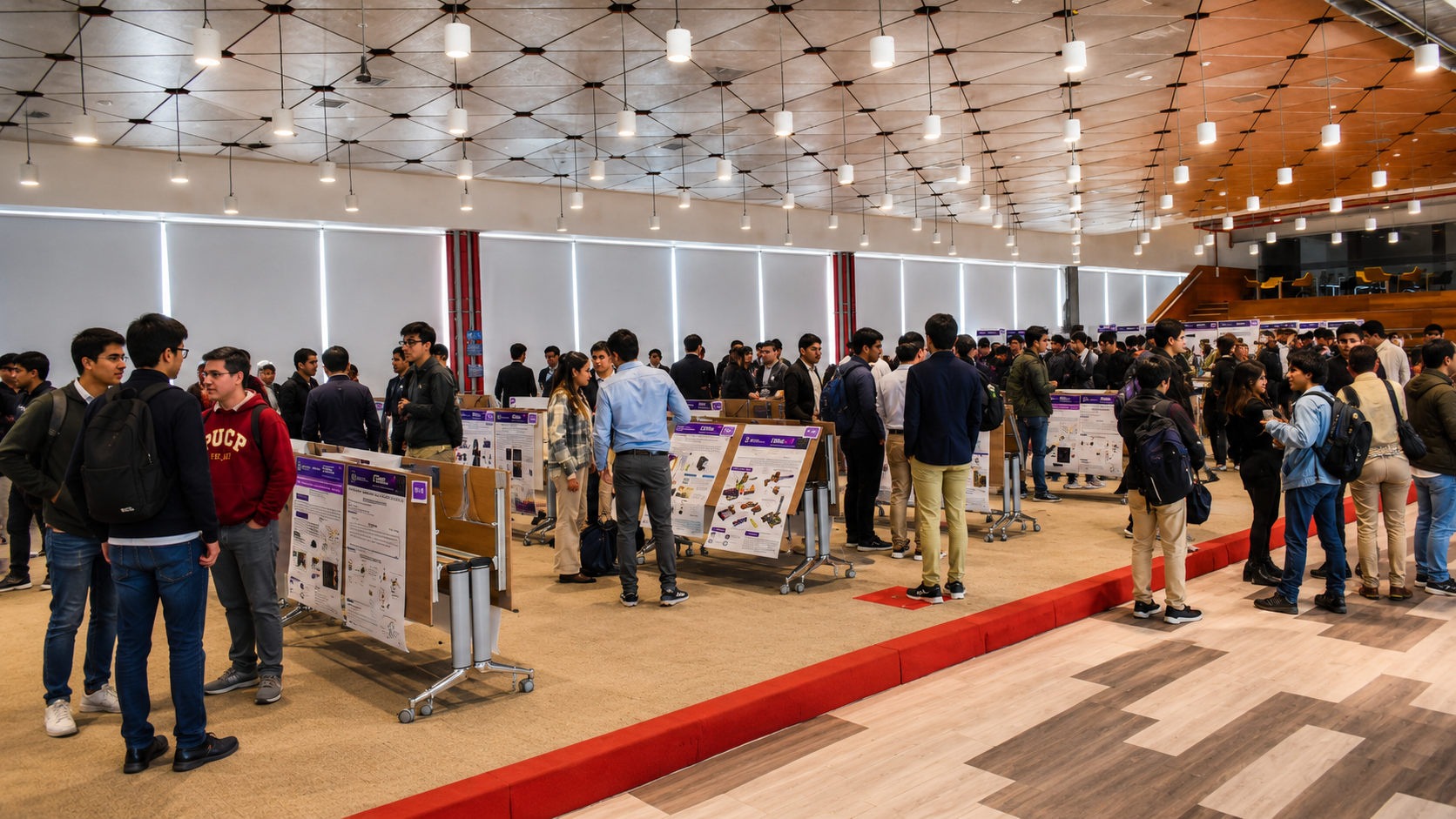 Open PUCP - Zonas de Networking y Laboratorios
